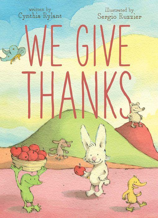 We Give Thanks by Cynthia Rylant [Hardcover Picture Book] - LV'S Global Media
