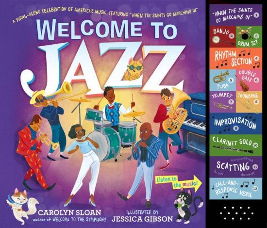 Welcome to Jazz by Carolyn Sloan [Hardcover Paper over boards] - LV'S Global Media