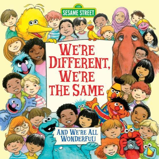 We're Different, We're the Same (Sesame Street) by Bobbi Kates [Trade Paperback] - LV'S Global Media