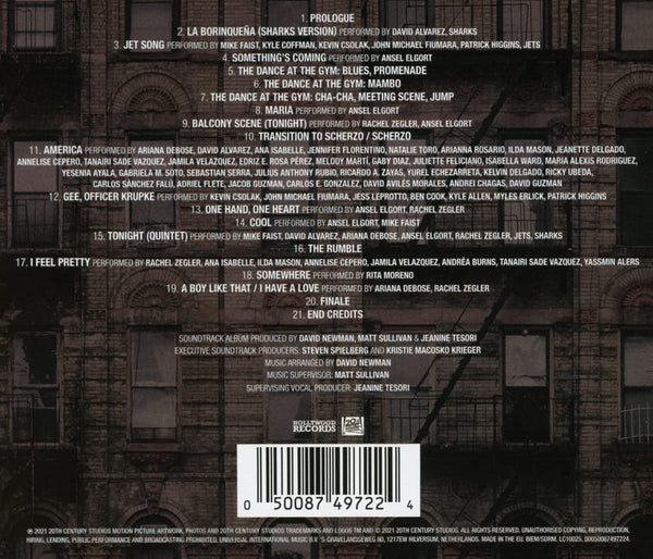 West Side Story Soundtrack - CD - LV'S Global Media