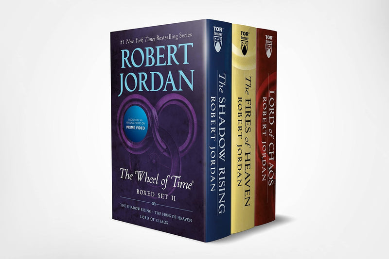 Wheel of Time Premium Boxed Set II: Books 4-6 (the Shadow Rising, the Fires of Heaven, Lord of Chaos) by Robert Jordan [Mass Market} - LV'S Global Media
