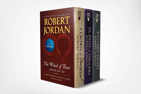 Wheel of Time Premium Boxed Set III: Books 7-9 (a Crown of Swords, the Path of Daggers, Winter's Heart) by Robert Jordan [Mass Market} - LV'S Global Media