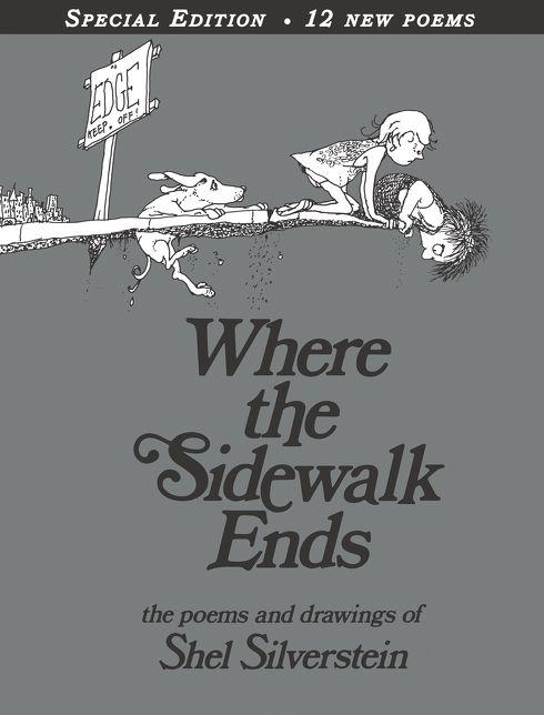 Where the Sidewalk Ends Special Edition with 12 Extra Poems by Shel Silverstein [Hardcover] - LV'S Global Media